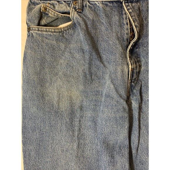 Classic Jeanswear Bulls Eye Men's Carpenter Jeans Blue Denim Size 38 5-Pockets - Picture 6 of 12